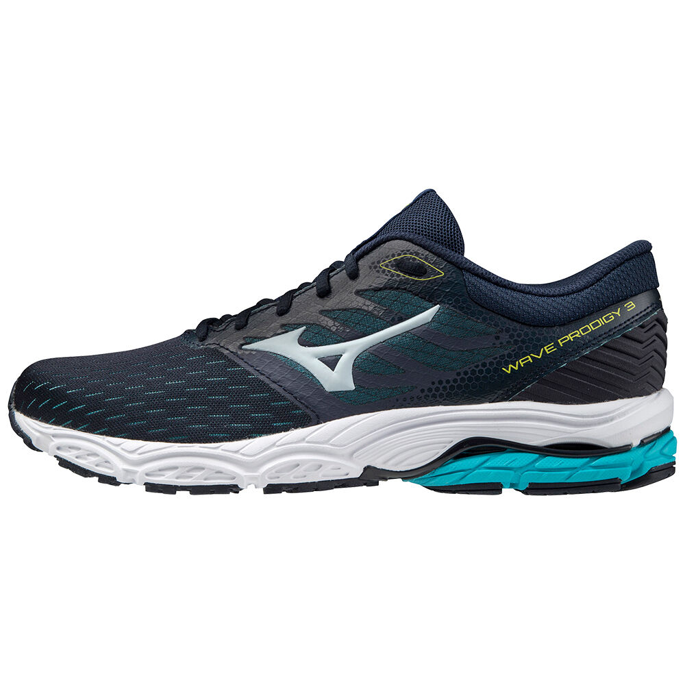 Sapatilhas Running Mizuno Wave Prodigy 3 - Homem - Azul Marinho - XFCGK5096